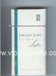 Virginia Slims Ultra Lights Menthol 100s cigarettes hard box