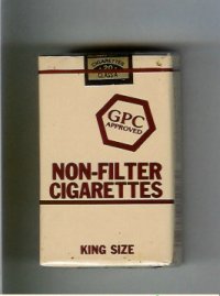 GPC Approved Non-Filter Cigarettes King Size soft box