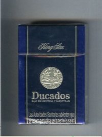 Ducados Bajo En Nicotina Y Alquitran black and blue cigarettes hard box