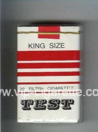 Test cigarettes soft box
