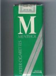 M Menthol 120 cigarettes soft box M Menthol 120 cigarettes soft box