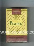 Peacock yellow and brown cigarettes soft box