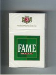 Fame Premium American Blend Menthol Cigarettes hard box Fame Premium American Blend Menthol Cigarettes hard box
