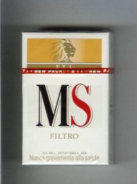 MS ETI Filtro cigarettes hard box