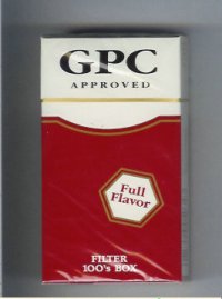 GPC Approved Full Flavor Filters 100s Box Cigarettes hard box