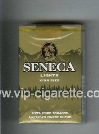 Seneca Lights cigarettes soft box