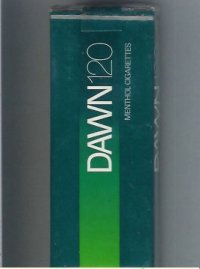 Dawn Menthol 120s cigarettes soft box
