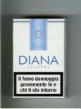 Diana Special Blend Azzurra cigarettes hard box
