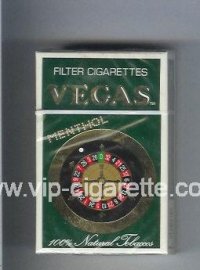 Vegas Menthol Cigarettes hard box Vegas Menthol Cigarettes hard box