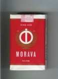 Morava Filter white and red and white cigarettes soft box Morava Filter white and red and white cigarettes soft box