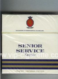 Senior Service King Size 30 cigarettes hard box