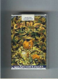 Camel Collectors Packs 8 Lights cigarettes soft box