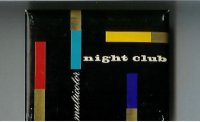 Night Club Multicolor cigarettes wide flat hard box