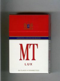 MT Lux cigarettes hard box