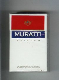 Muratti Ariston cigarettes hard box