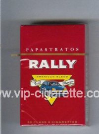 Rally American Blend cigarettes hard box