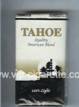 Tahoe Quality American Blend 100s Light cigarettes soft box Tahoe Quality American Blend 100s Light cigarettes soft box