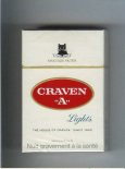 Craven A Lights king size filter cigarettes Craven A Lights king size filter cigarettes