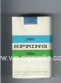 Spring Mild Filters Menthol Cigarettes soft box