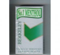 Berkeley Menthol cigarettes no1 England