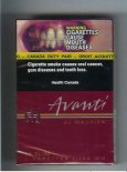 Avanti by du Maurier 25 slim 100mm cigarettes Avanti by du Maurier 25 slim 100mm cigarettes