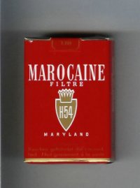 Marocaine H54 Filtre Maryland cigarettes soft box