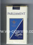Parliament Lights 100s cigarettes soft box Parliament Lights 100s cigarettes soft box