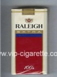 Raleigh Extra 100s cigarettes soft box