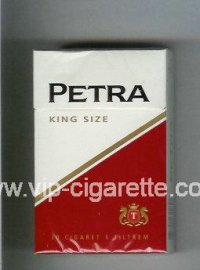Petra King Size cigarettes hard box