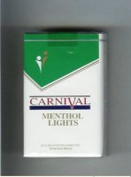 Carnival Menthol Lights cigarettes