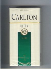 Carlton Ultra Slims Menthol Tar 1 mg cigarettes