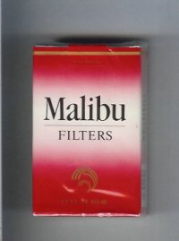 Malibu Filters Full Flavor cigarettes soft box