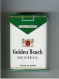 Golden Beach American Blend Menthol cigarettes soft box