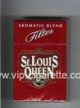 St.Louis Queen Aromatic Blend Filter cigarettes hard box