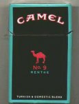 Camel No.9 Menthe cigarettes hard box