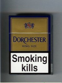 Dorchester gold cigarettes hard box