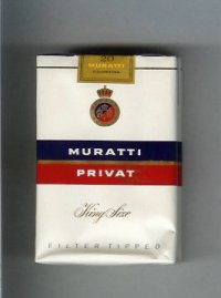 Muratti Privat cigarettes soft box