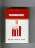 Mt Filter Natural Oriental Blend cigarettes hard box