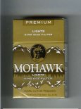 Mohawk Premium Lights King Size Filter Cigarettes hard box