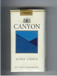 Canyon Ultra Lights 100s cigarettes