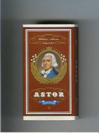 Astor Filter Cigarettes Waldorf Astoria 1763-1848