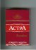 Astra Zolotaya red cigarettes Russia