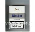 Winston American Flavor Subtle Silver hard box cigarettes