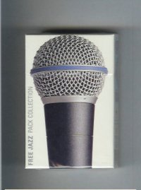 Free Jazz Pack Collection design 2000 hard box Cigarettes Free Jazz Pack Collection design 2000 hard box Cigarettes