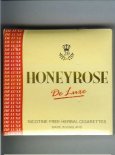 Honeyrose De Luxe cigarettes wide flat hard box