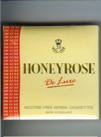 Honeyrose De Luxe cigarettes wide flat hard box