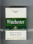 Winchester Menthol American Blend Cigarettes hard box