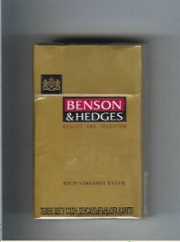 Benson Hedges Rich Gold cigarette Kazakhstan