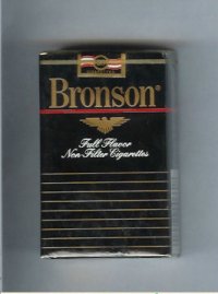 Bronson Full Flavor Non-Filter cigarettes
