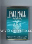 Pall Mall Famous American Cigarettes Menthol cigarettes hard box Pall Mall Famous American Cigarettes Menthol cigarettes hard box